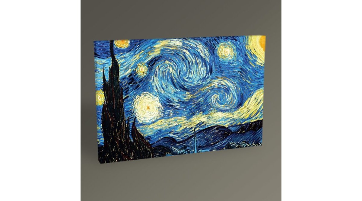 V Ncent Van Gogh Yildizli Gece Tablo X F Yati Vivense