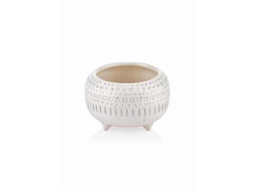 Mumluk Ve Çiçeklik 12 Cm Bej