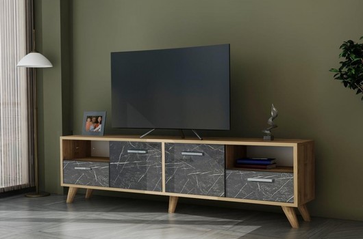 Arnetti Rena Tv Unitesi Teak Beyaz N11 Com