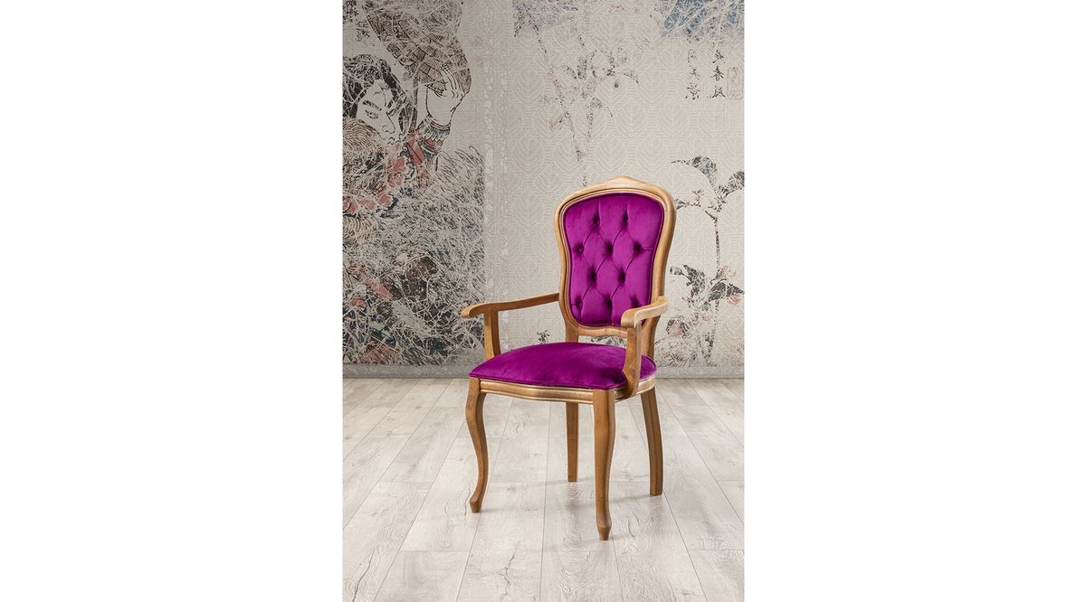 MAGENTA KAPİTONE SANDALYE FİYATI Vivense