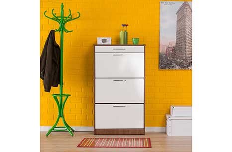 ADORE FLAT AYAKKABI DOLABI NOCE LAKE BEYAZ