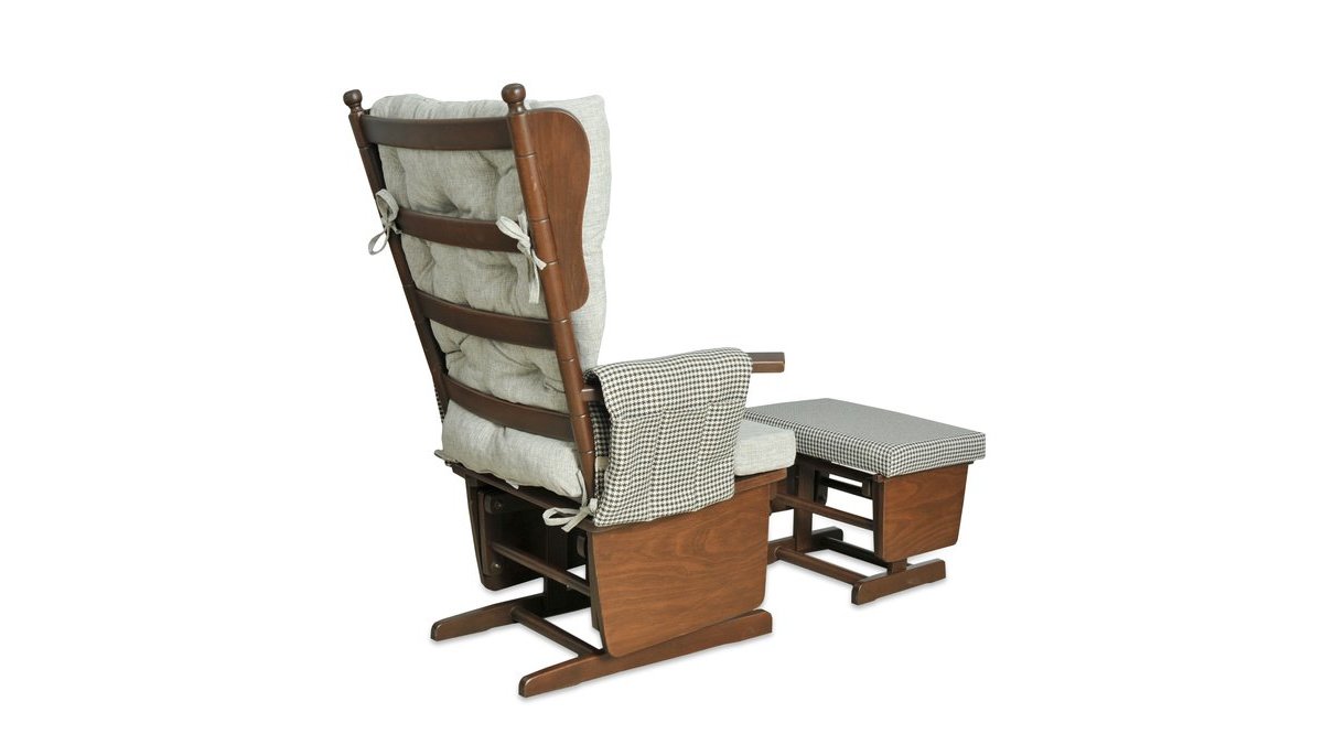 TEKSAS PUFLU SALLANAN SANDALYE KOYU CEVİZ FİYATI Vivense