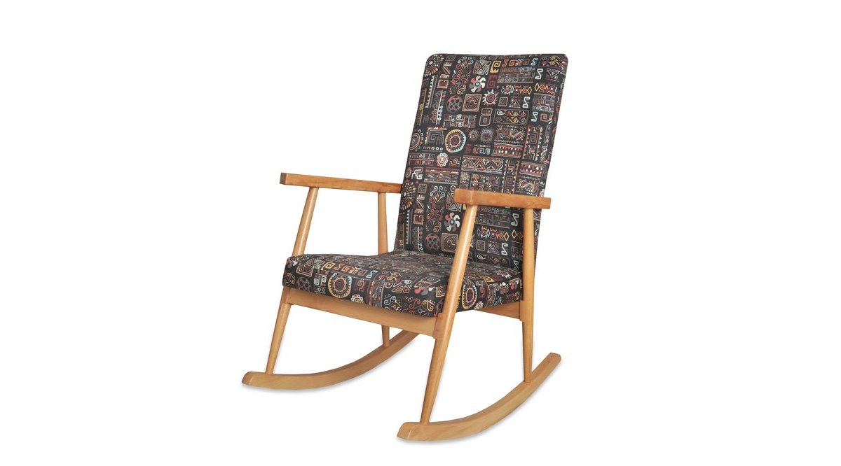 ASEDİA TEKSAS GEOMETRİK DÖŞEMELİ SALLANAN SANDALYE FİYATI Vivense