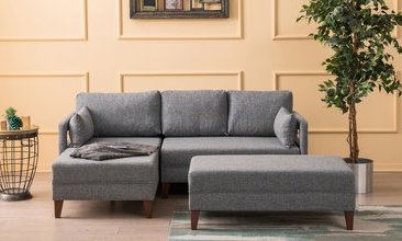 COMFORT MİNİ KÖŞE KOLTUK PUFLU SAĞ KÖŞE