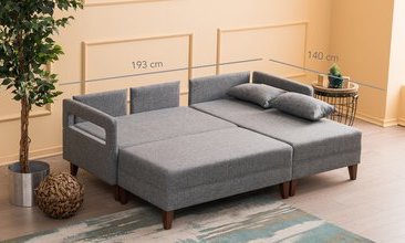 COMFORT MİNİ KÖŞE KOLTUK PUFLU SAĞ KÖŞE