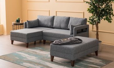 COMFORT MİNİ KÖŞE KOLTUK PUFLU SAĞ KÖŞE