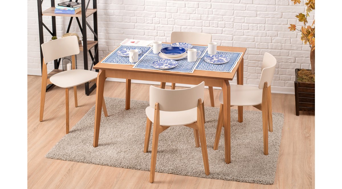 HAZEL MASA VE CAS SANDALYE TAKIMI FİYATI Vivense