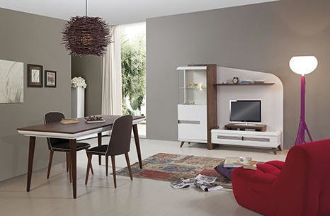 İMZA YEMEK MASASI VE TV ÜNİTESİ