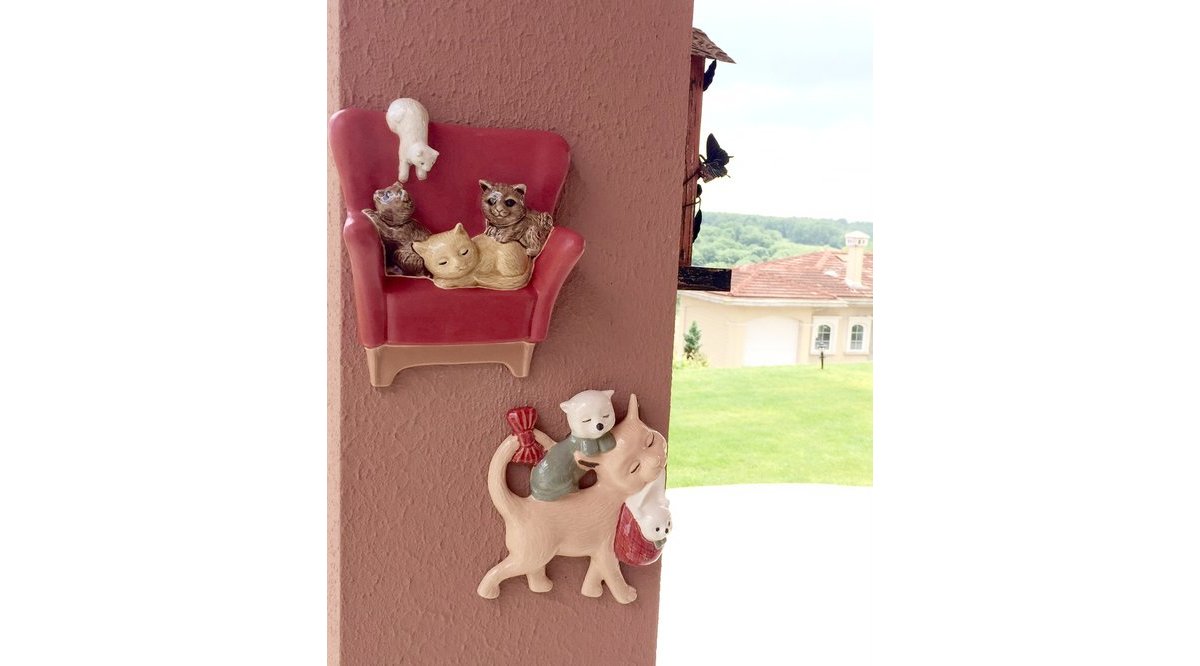 KEDİLER DUVAR DEKORU 26 X 23 X 6 CM FİYATI Vivense KEDİLER DUVAR DEKORU 26 X 23 X 6 CM FİYATI Vivense