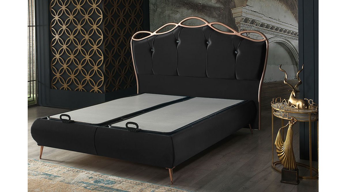 REİNA FÜME BALE BAZA BAŞLIK YATAK SET 180X200 FİYATI Vivense