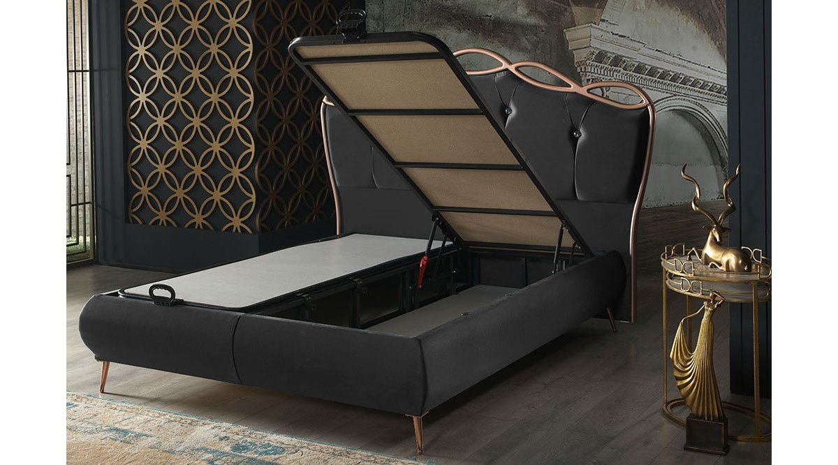 REİNA FÜME BALE BAZA BAŞLIK YATAK SET 180X200 FİYATI Vivense