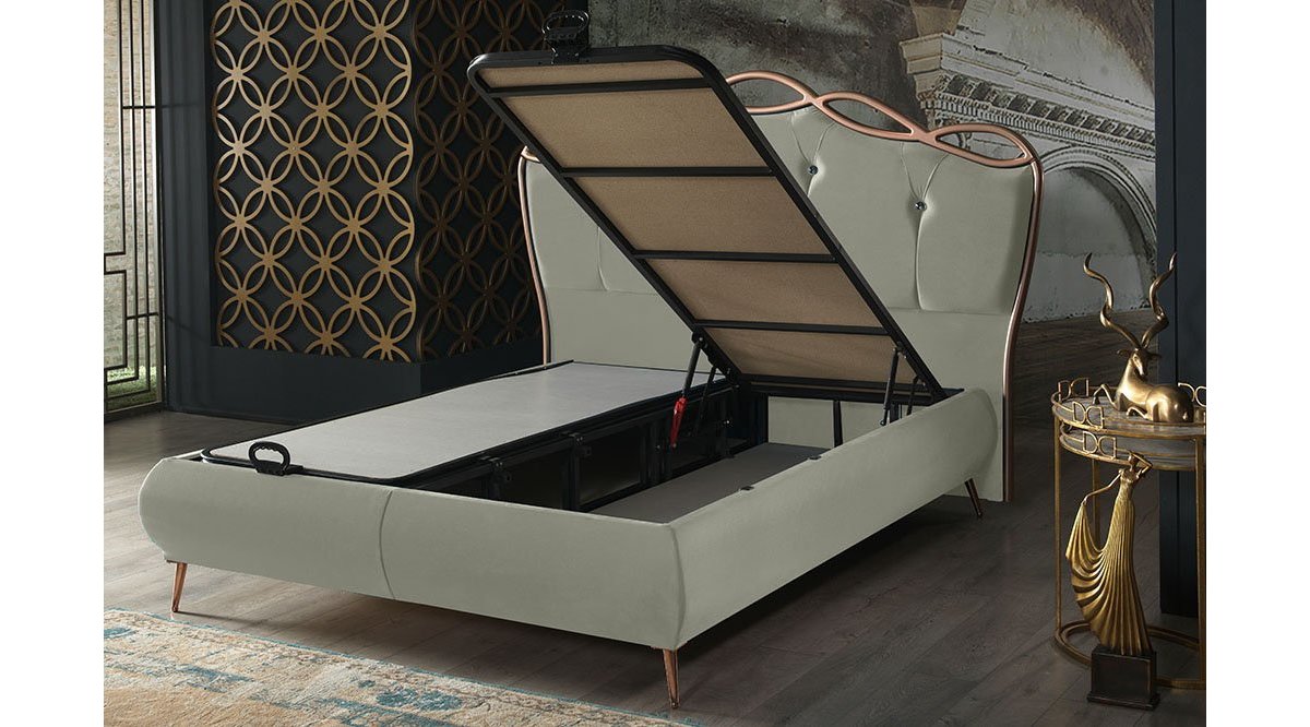 REİNA KREM BALE BAZA BAŞLIK YATAK SET 180X200 FİYATI Vivense