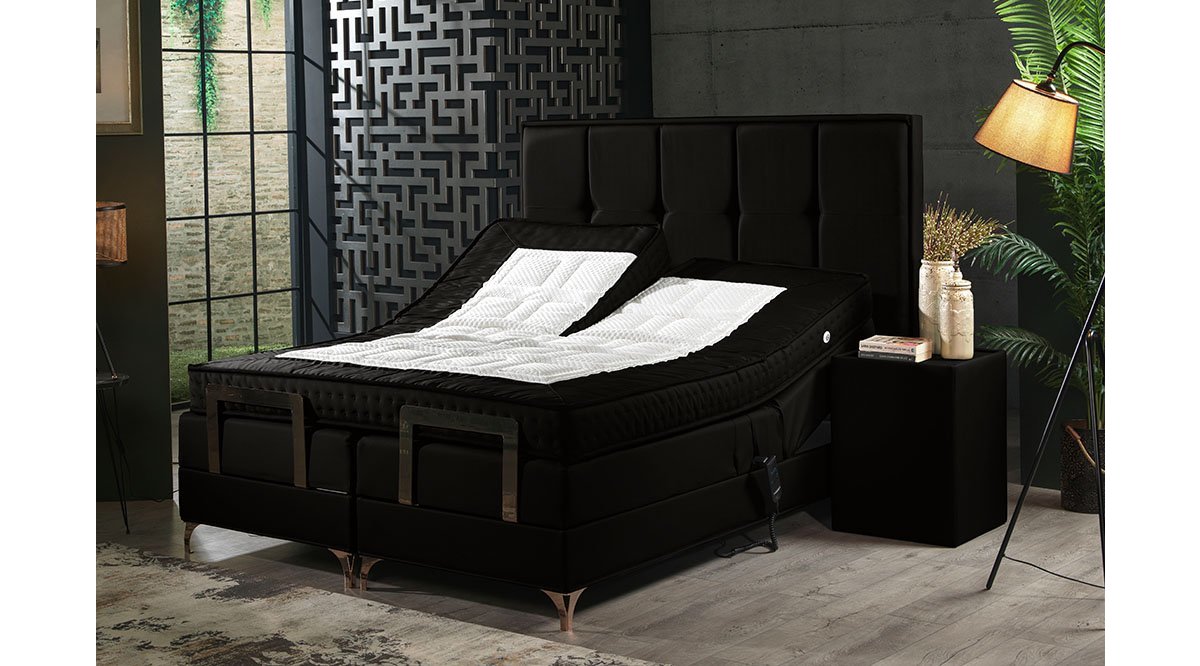 REİNA ELEKTİKLİ FONKSİYONEL SİYAH BLACK LOTUS BAZA BAŞLIK