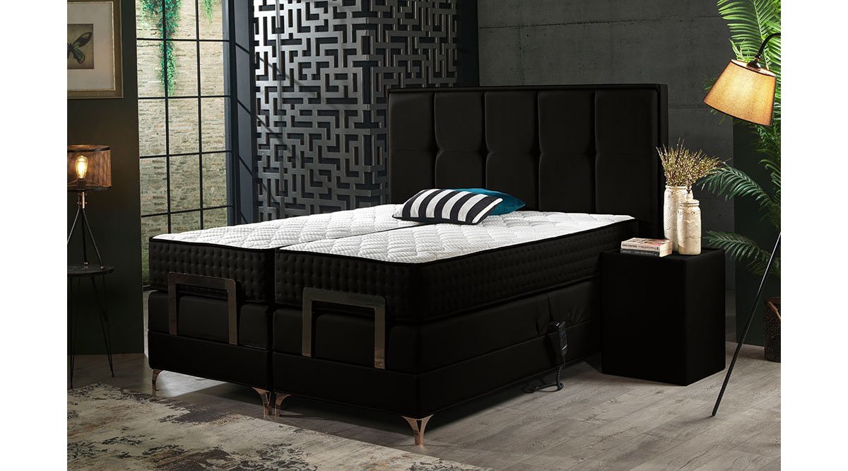 REİNA ELEKTİKLİ FONKSİYONEL SİYAH BLACK LOTUS BAZA BAŞLIK