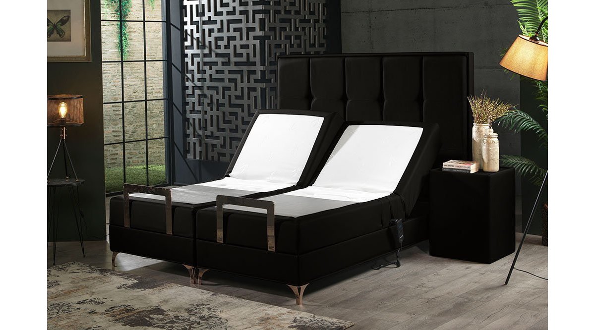 REİNA ELEKTİKLİ FONKSİYONEL SİYAH BLACK LOTUS BAZA BAŞLIK