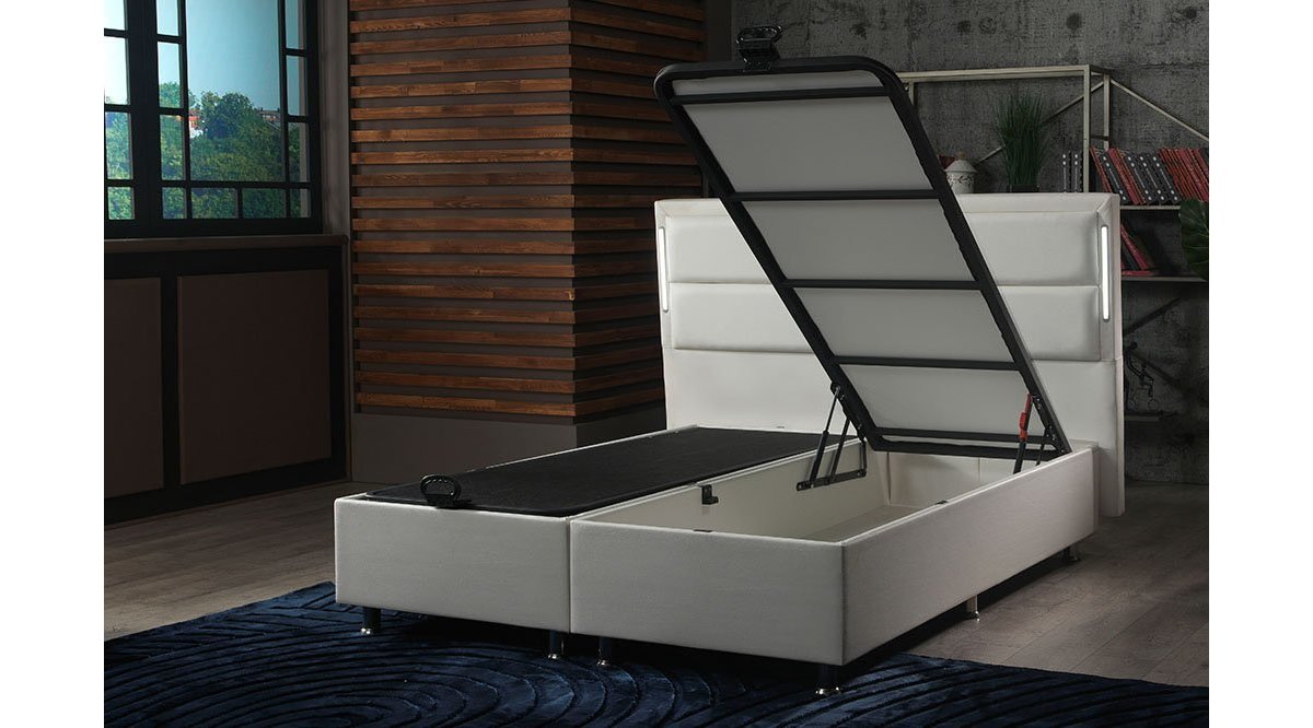 REİNA KREM MERENQUE BAZA BAŞLIK YATAK SET 180X200 FİYATI Vivense