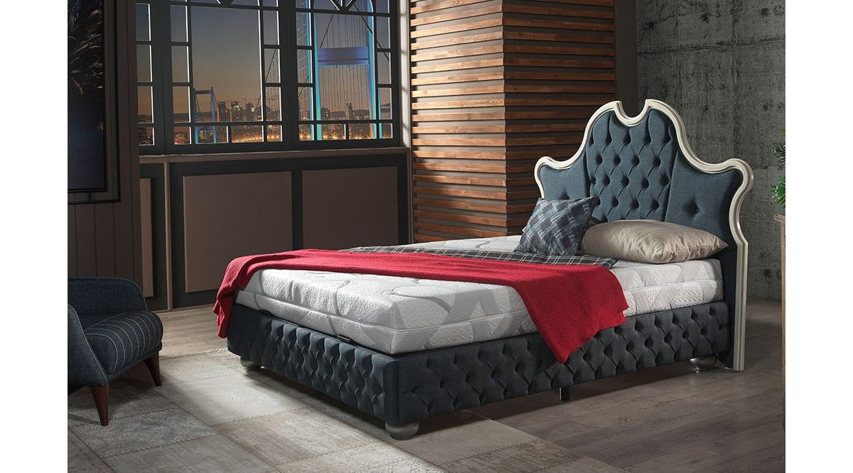 REİNA GRANİT TWİST BAZA BAŞLIK YATAK SET 180X200 FİYATI