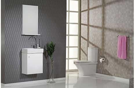 MİNİ HİLTON BANYO DOLAP TAKIMI 45LİK BEYAZ