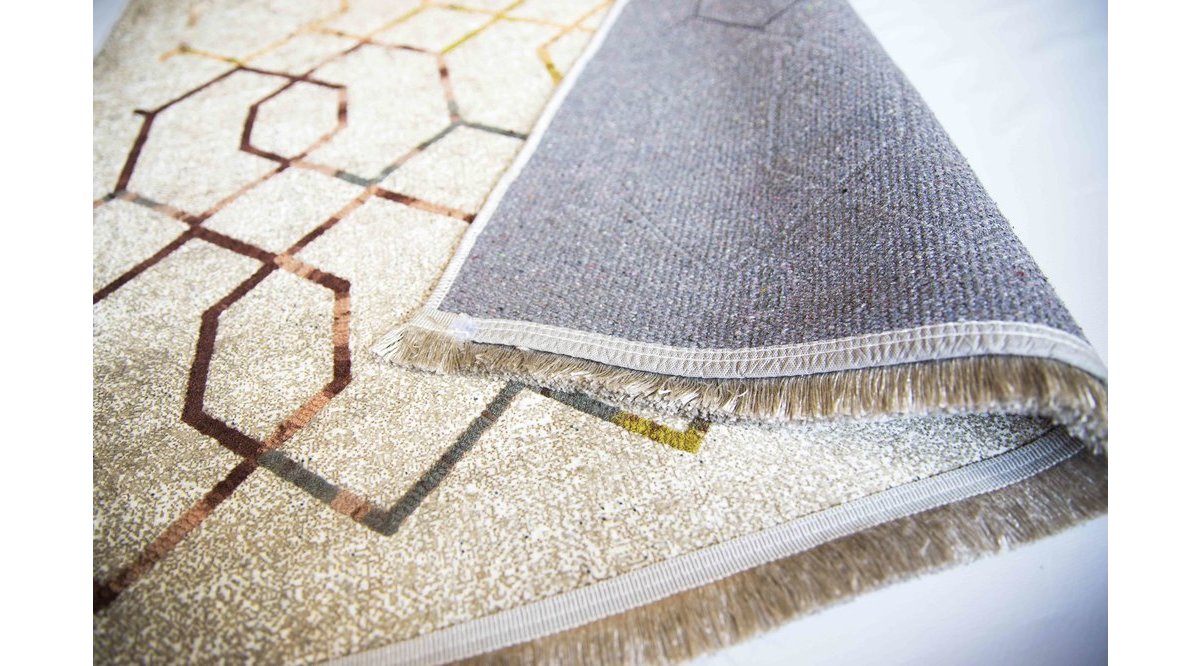 KİLİM DÜKKANIM PASTEL TONLARDA GEOMETRİK DESEN KAYMAZ TABAN NAKIŞLI