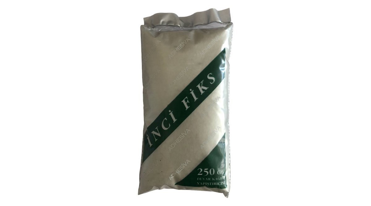 İNCİFİKS İTHAL ÖZEL DUVAR KAĞIDI YAPIŞTIRICISI TUTKALI 250 GRAM FİYATI
