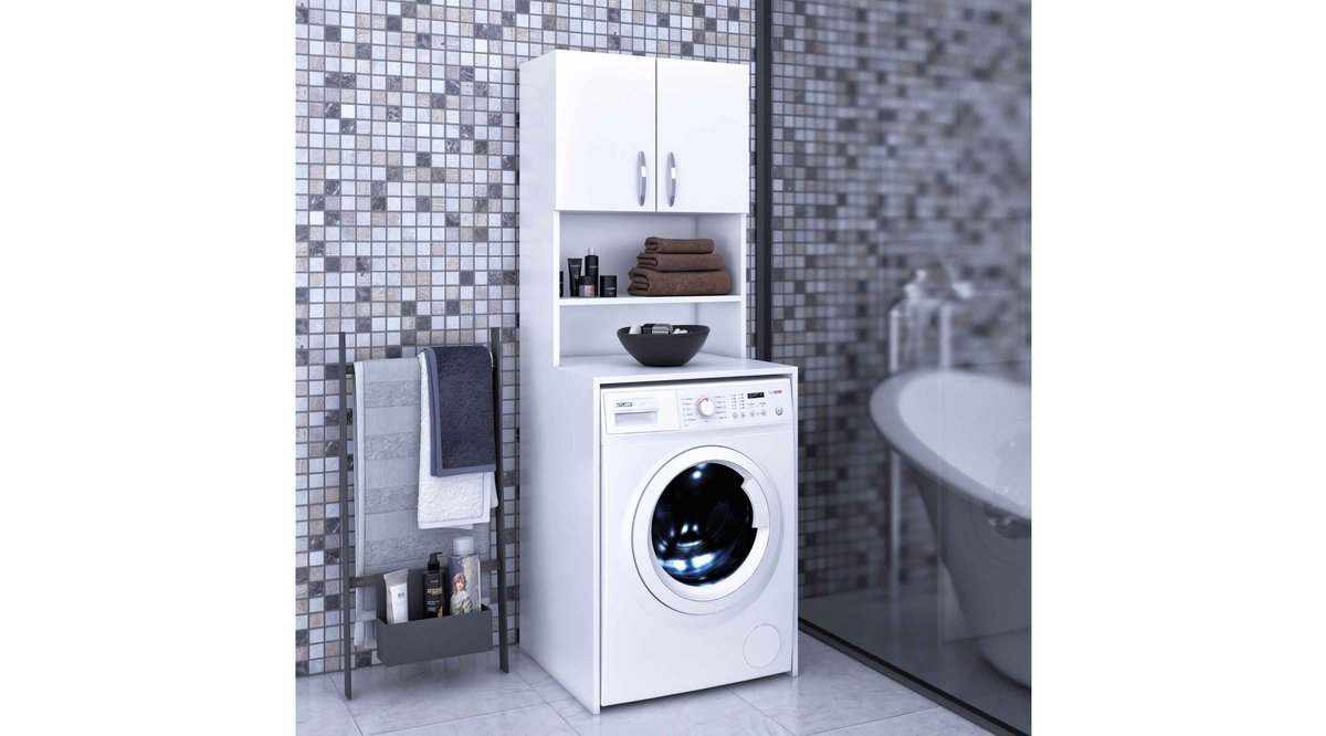 Deep Banyo Dolabi Camasir Makinesi Dolabi Fiyati Vivense