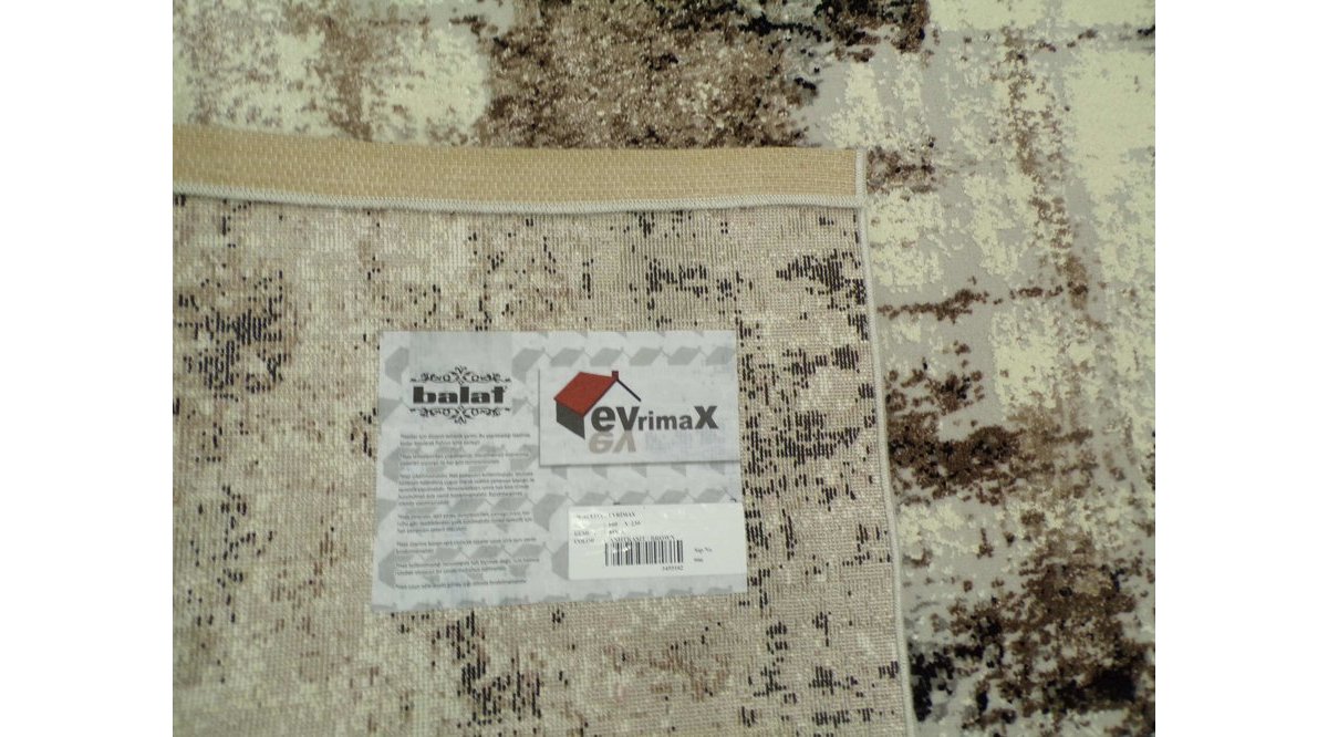 BALAT HALI KAHVERENGİ TAŞLI OTURMA ODASI VE SALON HALISI 80X150 FİYATI