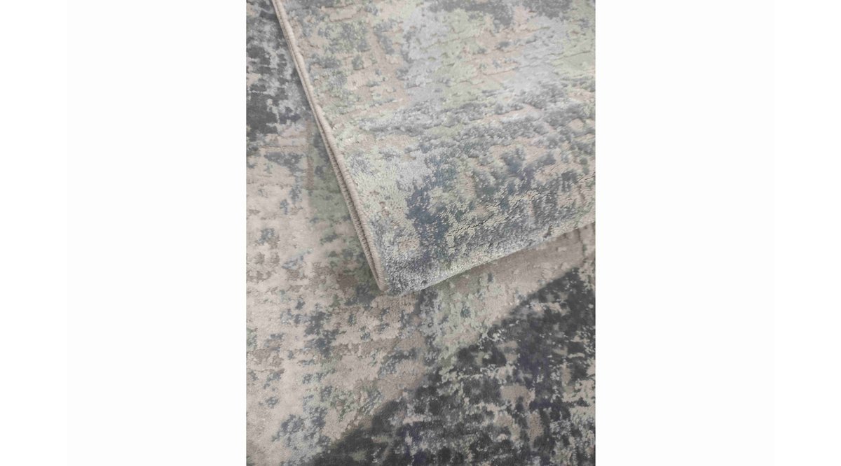 BALAT HALI ÜÇGEN MOTİFLİ MAVİ KALIN OTURMA ODASI VE SALON HALISI 80X150
