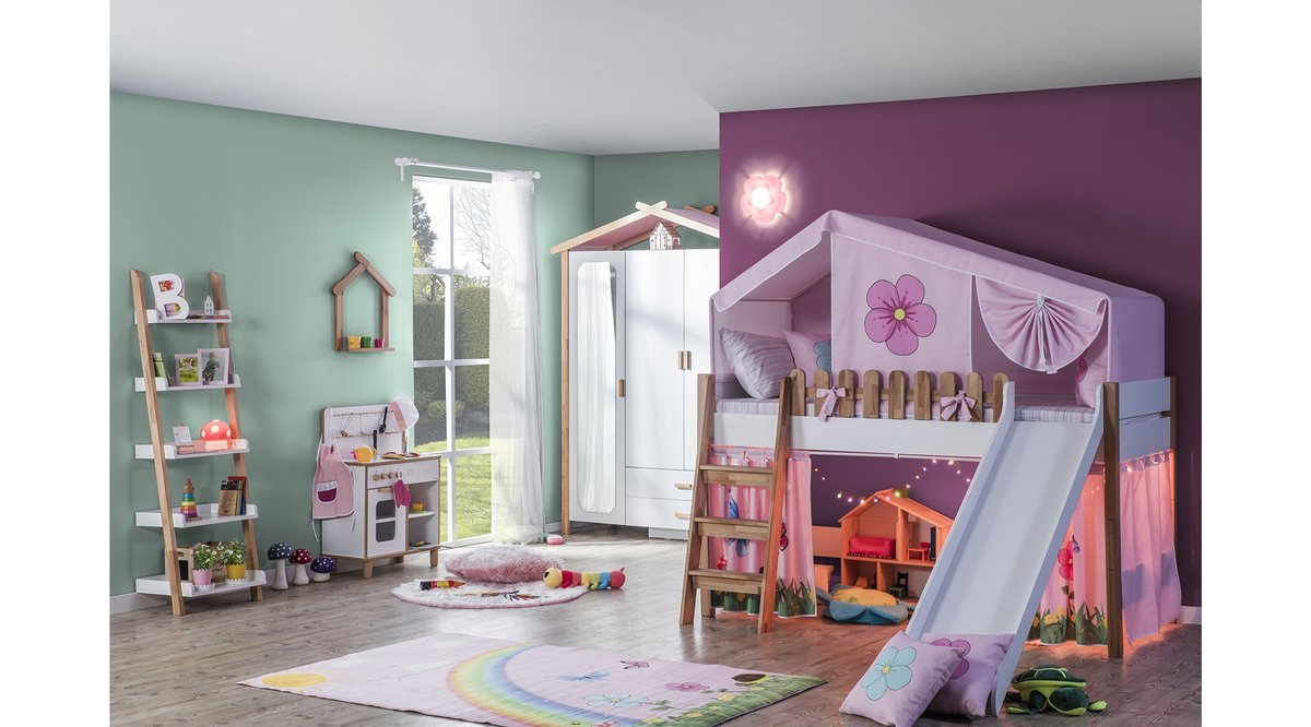 MY HOUSE MONTESSORİ PEMBE KUMAŞLI EV ÇATILI KAYKAYLI OYUN EVİ FİYATI