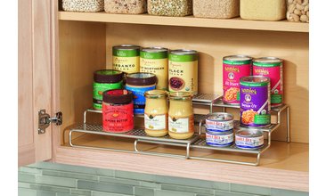 MUTFAK DOLAP İÇİ GENİŞLEYEBİLİR TRÜBÜN ŞEKİLLİ EŞYA DÜZENLEYİCİ RAF