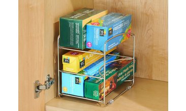 MUTFAK DOLAP İÇİ ÇOK AMAÇLI 3 KATLI DÜZENLEYİCİ RAF