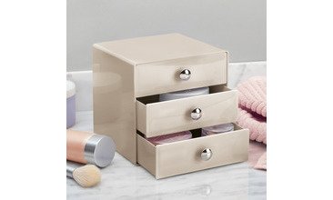 3 ÇEKMECELİ ORGANİZER KREM