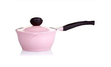 SOS TENCERESİ PEMBE 18 CM