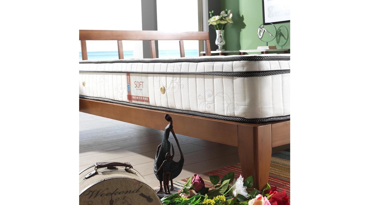 SOFT ORTOPEDİK SABİT PEDLİ YATAK 90X190 FİYATI Vivense