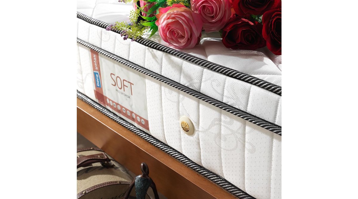 SOFT ORTOPEDİK SABİT PEDLİ YATAK 160X200 FİYATI Vivense