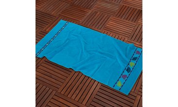 İPEKÇE PLAJ HAVLUSU SHELL TURKUAZ