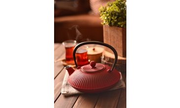 TAŞEV MATE KIRMIZI DÖKÜM DEMLİK 1150 ML