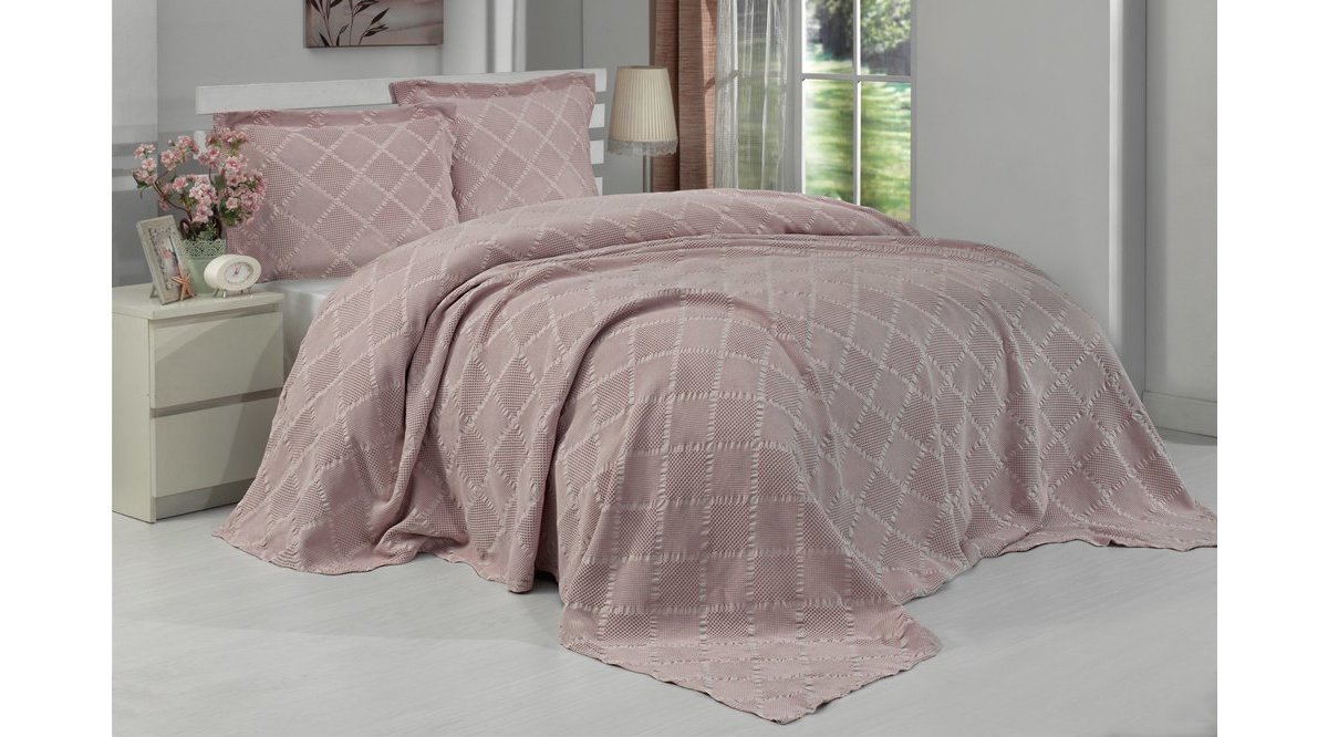 PAMUKLU PORTE YATAK ÖRTÜSÜ ÜÇ PARÇA FİYATI Vivense PAMUKLU PORTE YATAK ÖRTÜSÜ ÜÇ PARÇA FİYATI Vivense