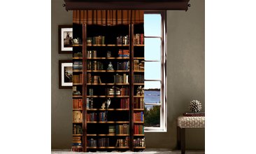 KİTAPLIK TEK KANAT FON PERDE 140X240CM