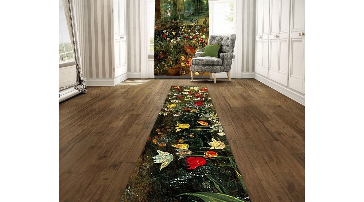JAN BRUEGHEL THE ELDER AND PETER PAUL RUBENS BEŞ DUYU BASKILI HALI N1