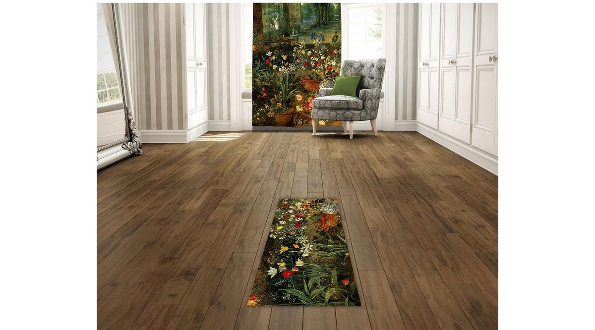 JAN BRUEGHEL THE ELDER AND PETER PAUL RUBENS BEŞ DUYU BASKILI HALI N1