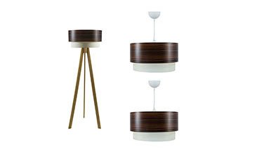 DOUBLESHADE NATUREL SALON SET WOOD DRAGON CEVİZ