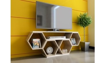 BAL TV ÜNİTESİ BEYAZ SONOMO