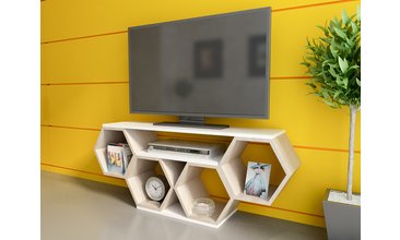 BAL TV ÜNİTESİ BEYAZ SONOMO