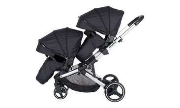 PREGO İBİZA PRO TRAVEL SİSTEM İKİZ BEBEK ARABASI SİYAH