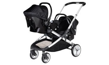 PREGO İBİZA PRO TRAVEL SİSTEM İKİZ BEBEK ARABASI SİYAH