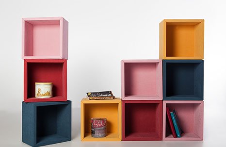 KUMAŞ KUTU RAF SET 9LU