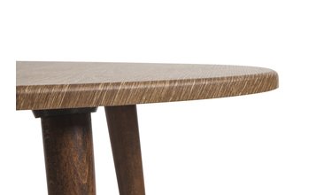 OVAL ORTA SEHPA AHŞAP