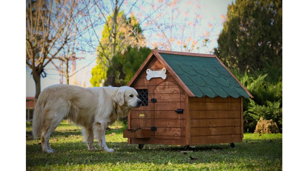 MANDU ISI YALITIMLI AHŞAP KÖPEK KULÜBESİ LARGE FİYATI Vivense