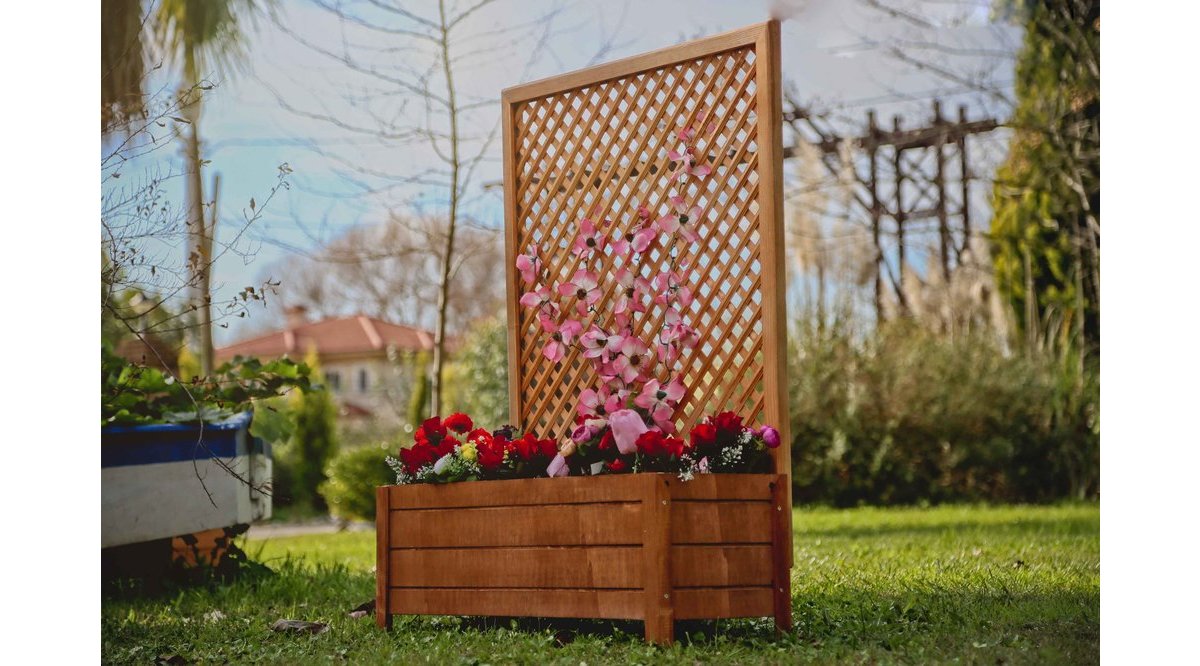 MANDU AHŞAP SARMAŞIK SAKSI FİYATI Vivense