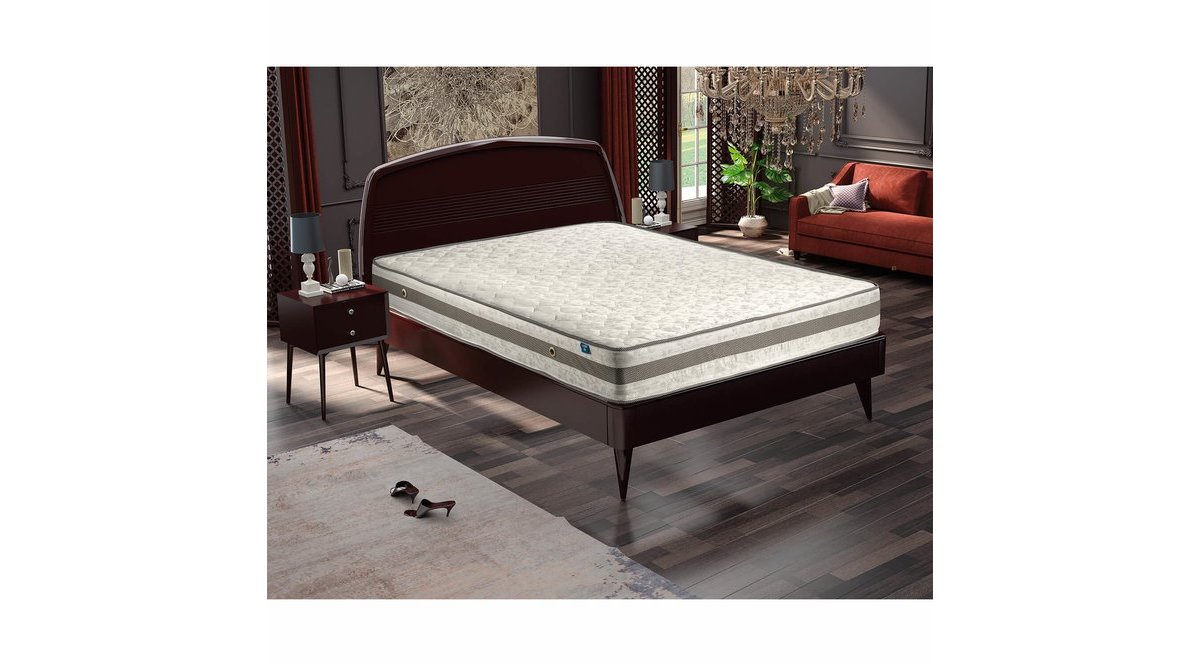 ORTOPEDİK YATAK, PLATİN ORTOPEDİK YAYLI YATAK 90X190 CM FİYATI Vivense